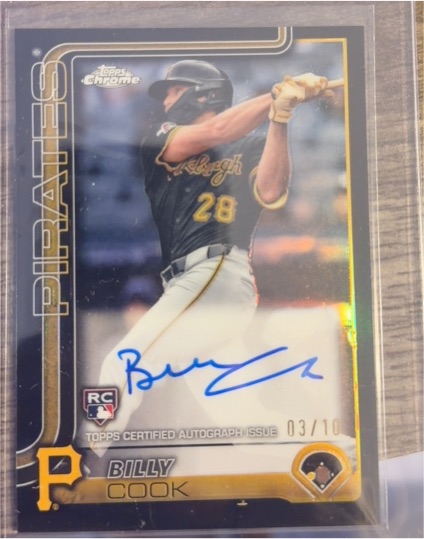 2025 Topps Chrome #RA-BCO Billy Cook — front