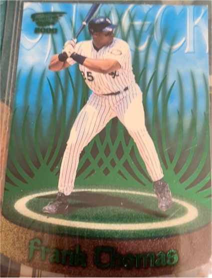 2000 Pacific Revolution On Deck Die Cut Frank Thomas — front