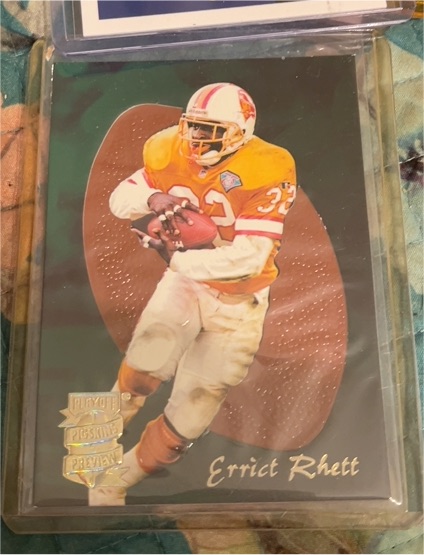 1995 Playoff Prestige Retail Errict Rhett — front
