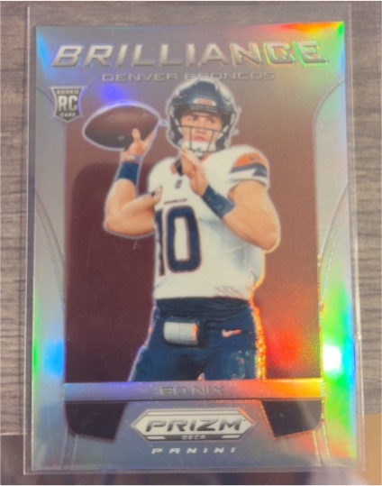 2024 Panini Prizm Brilliance #RC Bo Nix — front