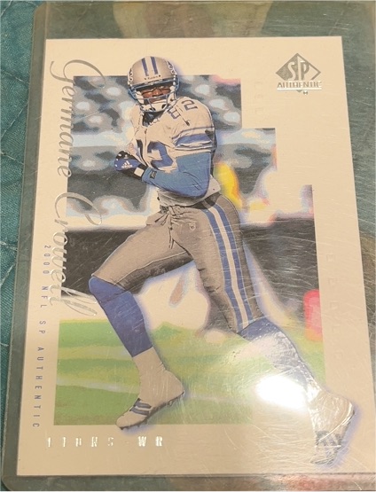 2000 SP Authentic #30 Germane Crowell — front