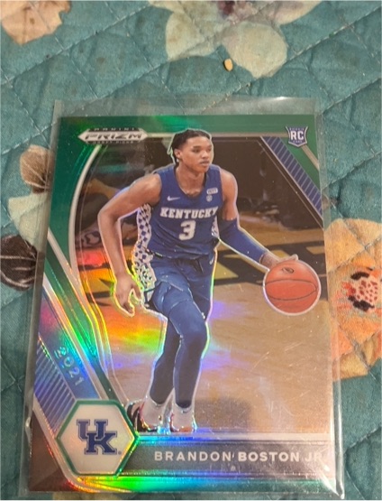 2021 Panini Prizm Draft Picks #24 Brandon Boston Jr. — front