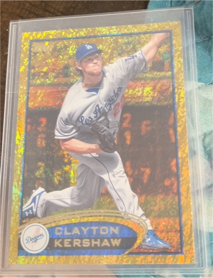 2012 Topps #600 Clayton Kershaw — front