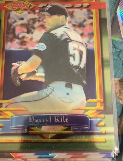 1994 Topps Finest #244 Darryl Kile — front