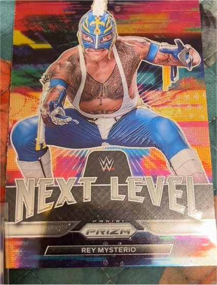 2022 Panini Prizm WWE Next Level #5 Rey Mysterio — front
