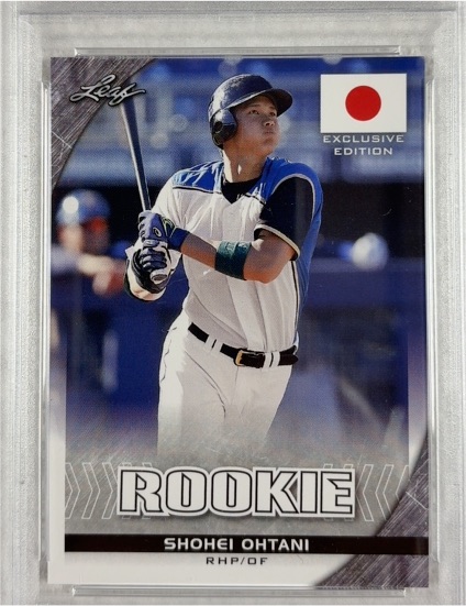 2018 Leaf Exclusive Edition #FL-01 Shohei Ohtani Rookie — front