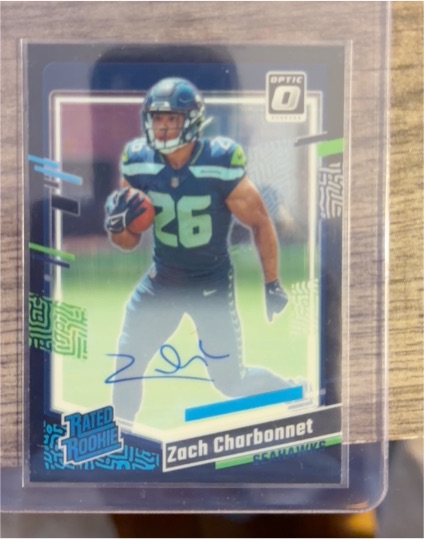 2023 Panini Donruss Optic #294 Zach Charbonnet — front