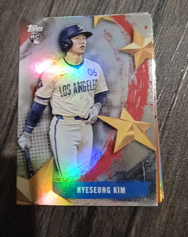 2025 Topps Update Series #SMLB-83 Hyeseong Kim — front
