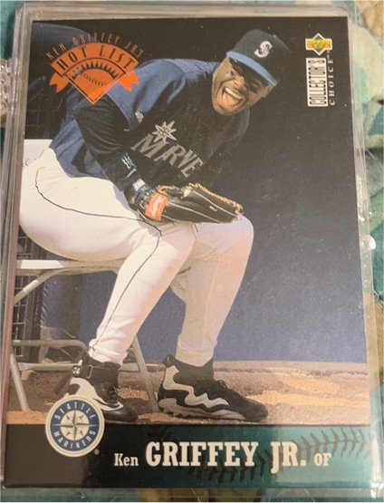 1997 Upper Deck Collector's Choice #334 Ken Griffey Jr. — front