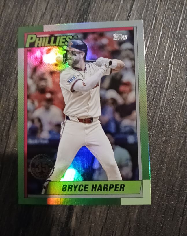 2025 Topps Update #U90-15 Bryce Harper — front