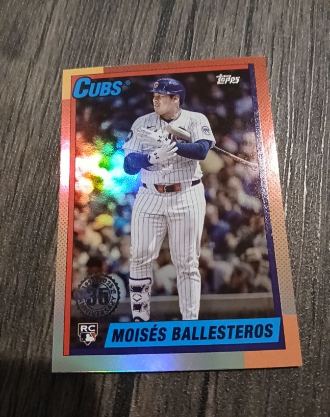 2025 Topps Update #U90-12 Moisés Ballesteros — front