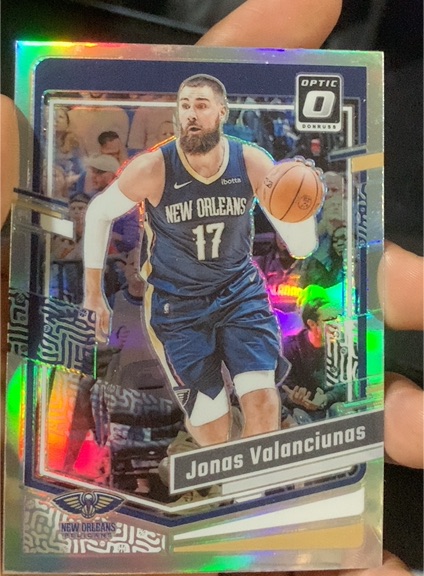 2023-24 Donruss Optic #116 Jonas Valanciunas — front