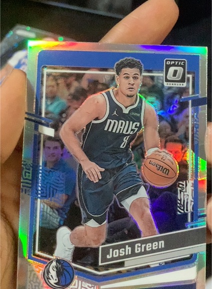 2023-24 Panini Donruss Optic #78 Josh Green Dallas Mavericks — front