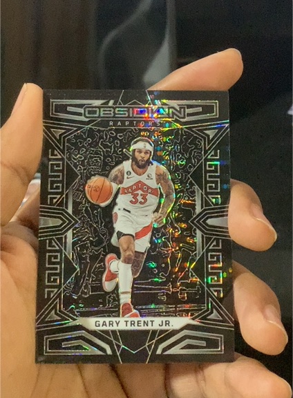 2022-23 Panini Obsidian #33 Gary Trent Jr. — front