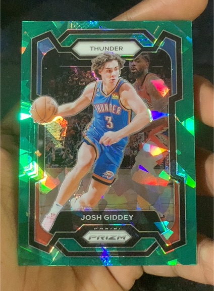 2023-24 Panini Prizm #50 Josh Giddey — front