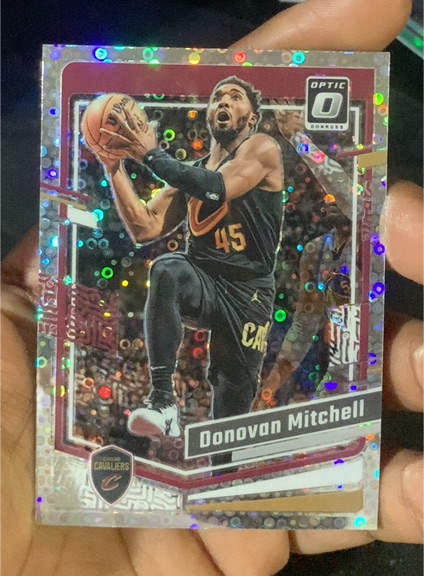 2023-24 Panini Donruss Optic #26 Donovan Mitchell — front