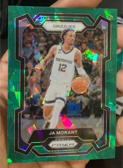 2023-24 Panini Prizm #96 Ja Morant — front