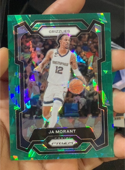 2023-24 Panini Prizm #96 Ja Morant — front