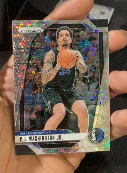 2024-25 Panini Prizm #174 P.J. Washington Jr. — front