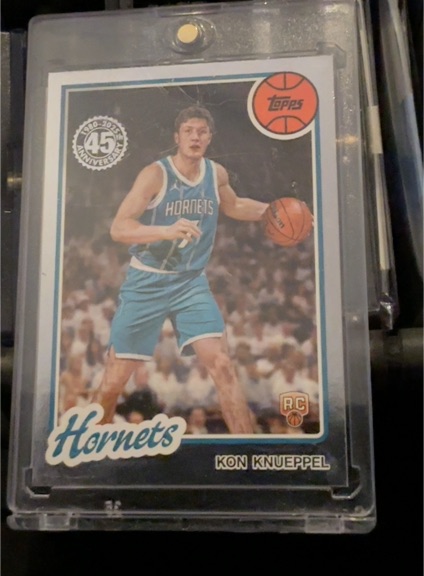 2025-26 Topps #80BK-53 Kon Knueppel 1980-81 Topps Basketball — front