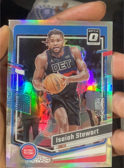 2023-24 Donruss Optic #177 Isaiah Stewart — front