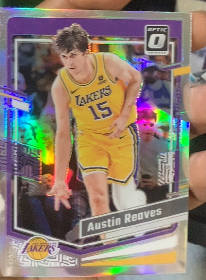 2023-24 Donruss Optic #160 Austin Reaves — front