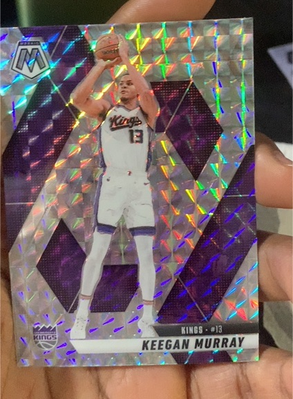 2024-25 Panini Mosaic #57 Keegan Murray — front