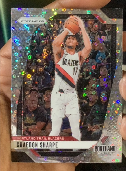 2024-25 Panini Prizm #144 Shaedon Sharpe — front