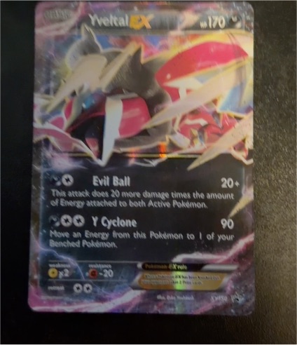 2016 Pokémon XY Black Star Promo #XY150 Yveltal EX — front