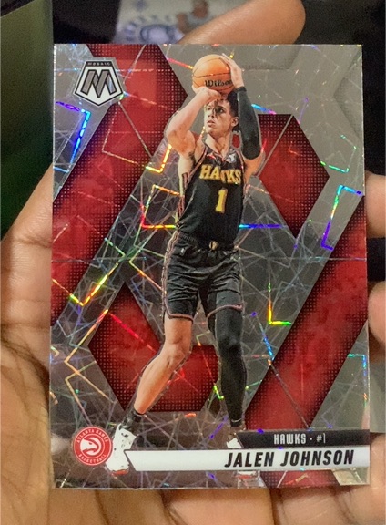 2024-25 Panini Mosaic #35 Jalen Johnson — front