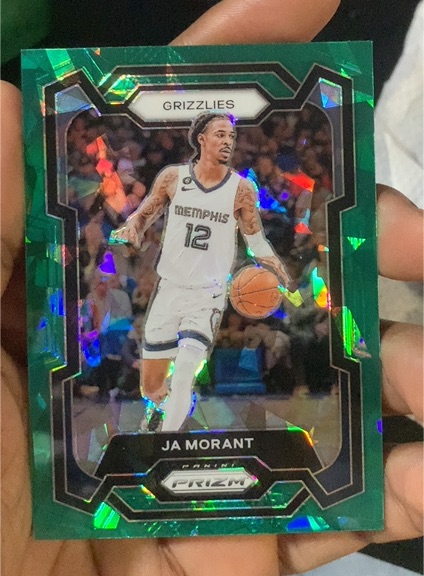 2023-24 Panini Prizm #96 Ja Morant — front