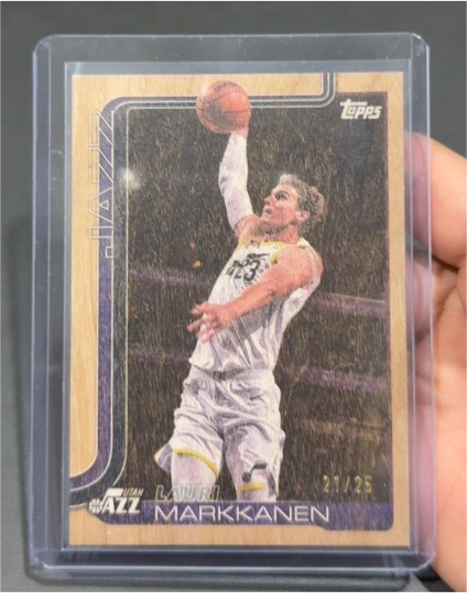 2025-26 Topps #129 Lauri Markkanen — front