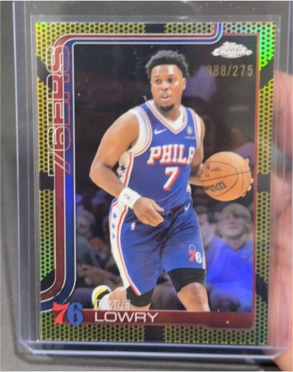 2025-26 Topps Chrome #253 Kyle Lowry — front