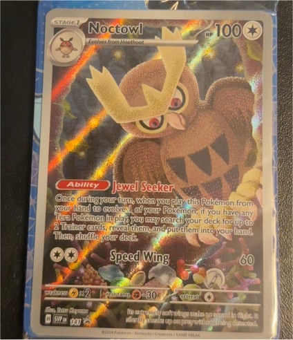 2024 Pokémon Scarlet & Violet Promo #141 Noctowl — front