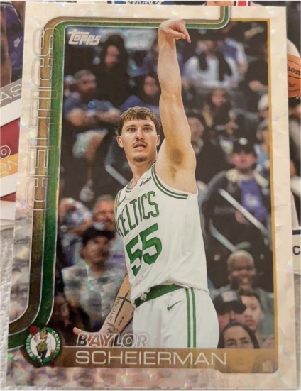 2025-26 Topps #5 Baylor Scheierman — front