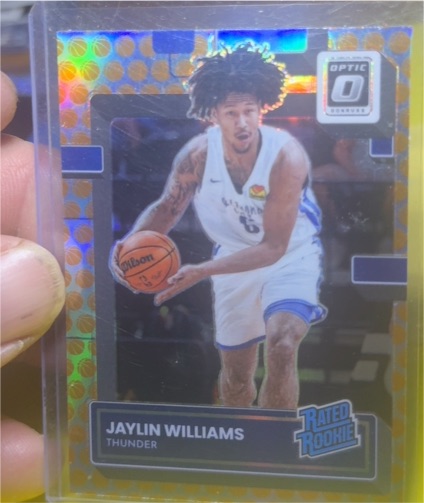 2022-23 Panini Donruss Optic #246 Jaylin Williams — front