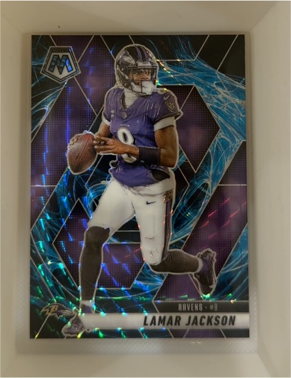 2025 Panini Mosaic #3 Lamar Jackson — front