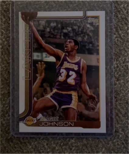 2025-26 Topps #255 Magic Johnson — front