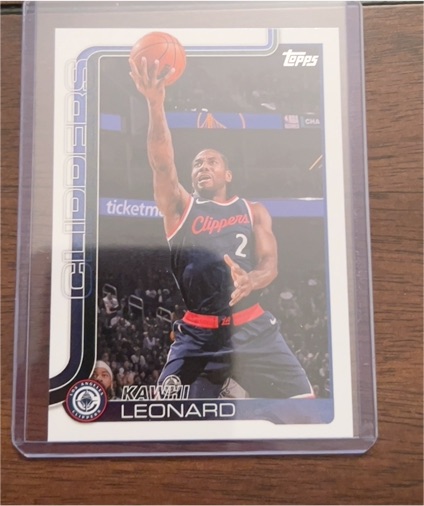 2025-26 Topps #142 Kawhi Leonard — front