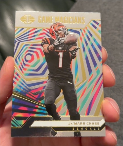 2024 Panini Illusions Game Magicians #15 Ja'Marr Chase — front