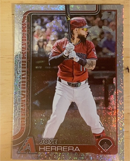 2025 Topps Update #US272 Jose Herrera — front
