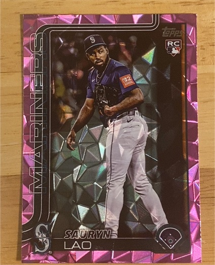 2025 Topps Update #US265 Sauryn Lao — front