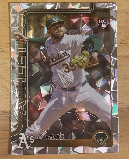 2025 Topps Update #US104 Carlos Duran — front