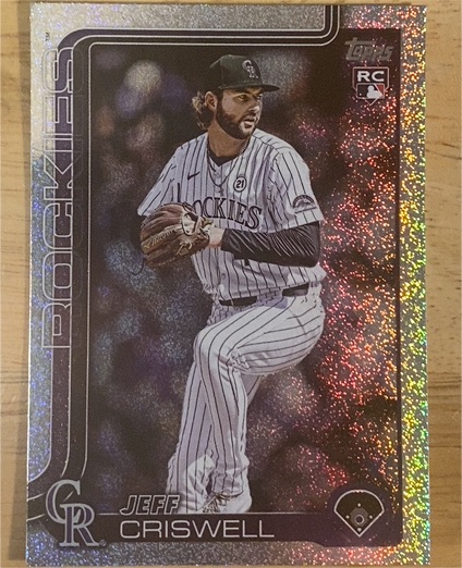 2025 Topps Update #US5 Jeff Criswell — front