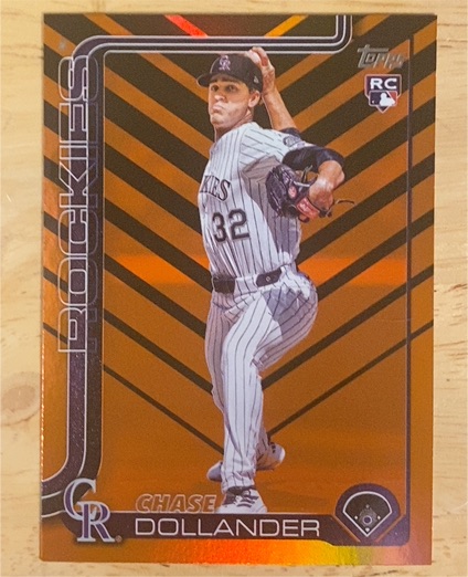 2025 Topps Update #US151 Chase Dollander — front