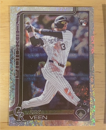 2025 Topps Update #US286 Zac Veen — front