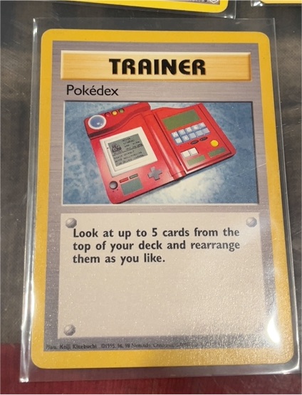 1999 Pokémon Base Set #87 Pokédex — front