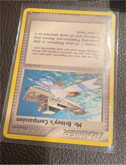 2003 Pokémon EX Dragon #87 Mr. Briney's Compassion — front