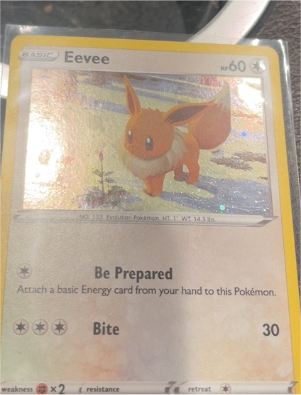 2022 Pokémon SWSH190 Eevee Sword & Shield Promo — front