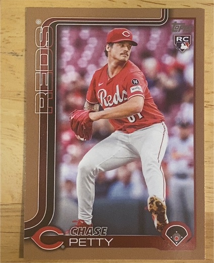 2025 Topps Update #US275 Chase Petty — front